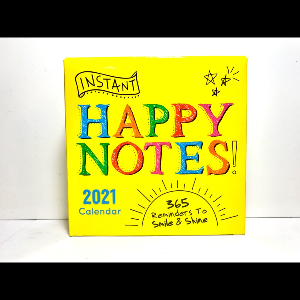 Happy Notes 2021 Daily Motivation Calendar